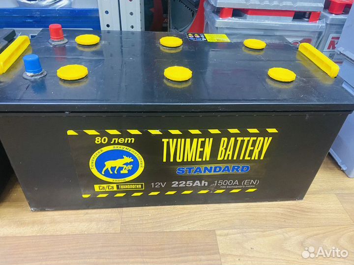 Аккумулятор 225 ампер Тюмень на Ман Даф Рено
