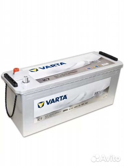 Аккумулятор Varta 145 а/ч (K7) (Беспл. Доставка)