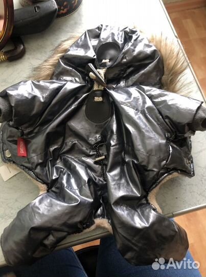 Комбинезон для собак зимний