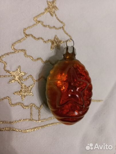 Елосная игрушка СССР Серп и молот