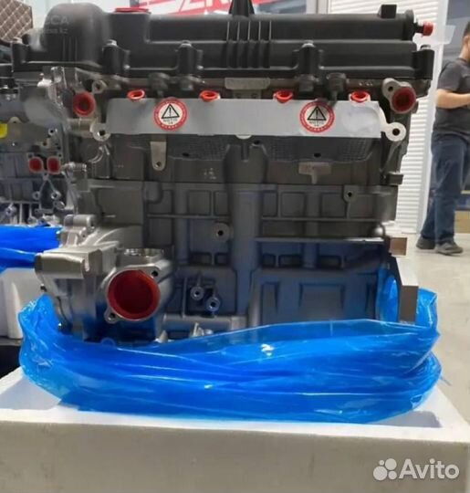 Двигатель новый Kia Rio 1.6 123-126 л/с G4FC