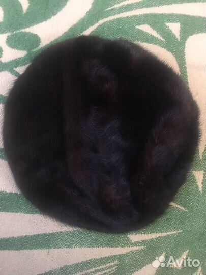 Женский норковый берет