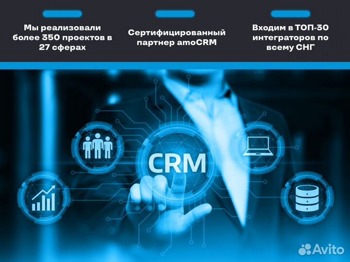 Amocrm Настройка, интеграция, внедрение