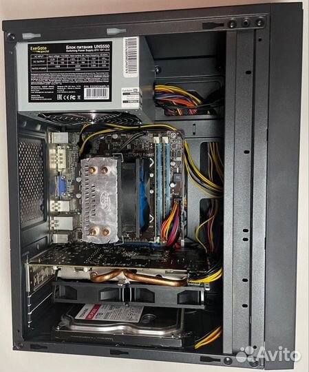 Игровой компьютер (RX 470, 16 GB, E3 1270v2)