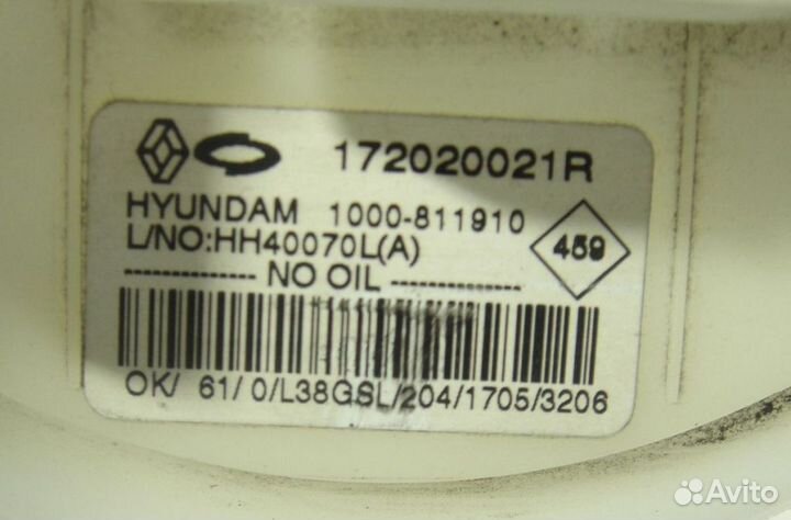 Топливный насос Renault Флюенс 1.6i H4M