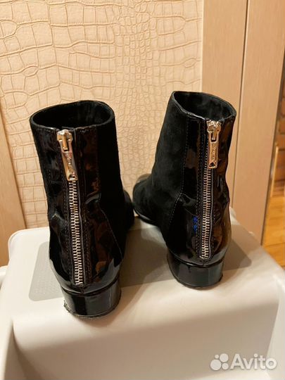 Полусапоги натуральная кожа