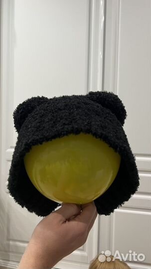 Шапка женская с ушками