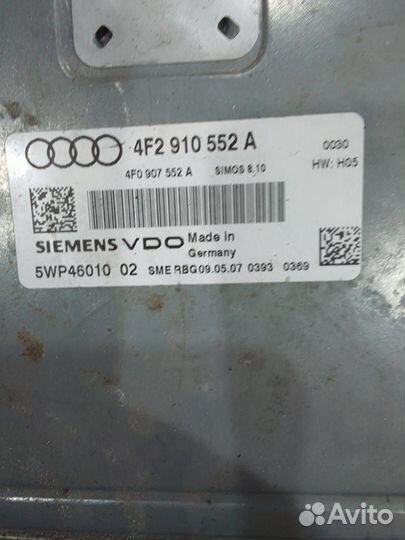 Блок управления двигатель 4F2910552A
