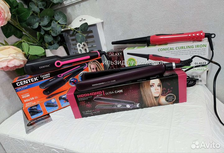 Выпрямитель утюжок для волос Redmond гофре