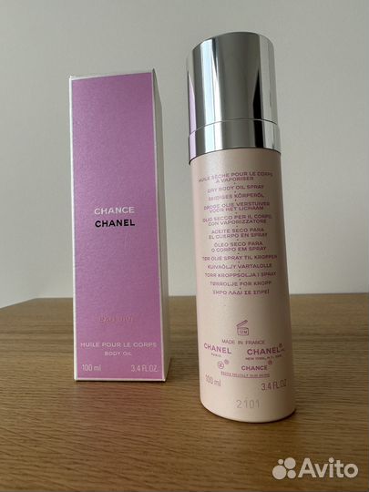 Масло для тела Chanel Chance Eau Vive Body Oil