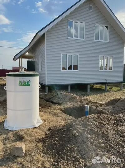 Установка септика под ключ