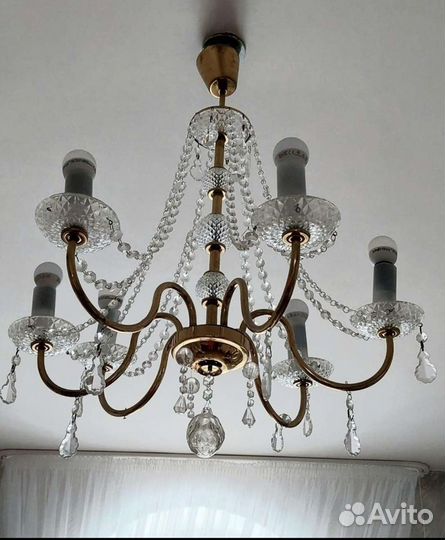 Люстра хрустальная