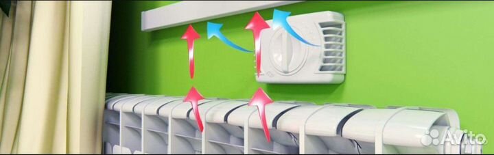 Приточный клапан ион с монтажом