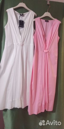 Ermanno scervino платье хлопок 44,46 раз