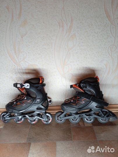 Роликовые коньки. Размер 35-38 (раздвижные)