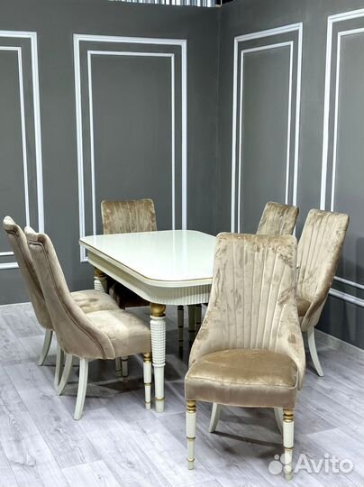 Стол со стульями на кухню\оплата при получении