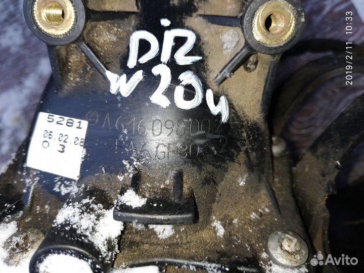 Коллектор впускной Mercedes Benz W204 2007-2015