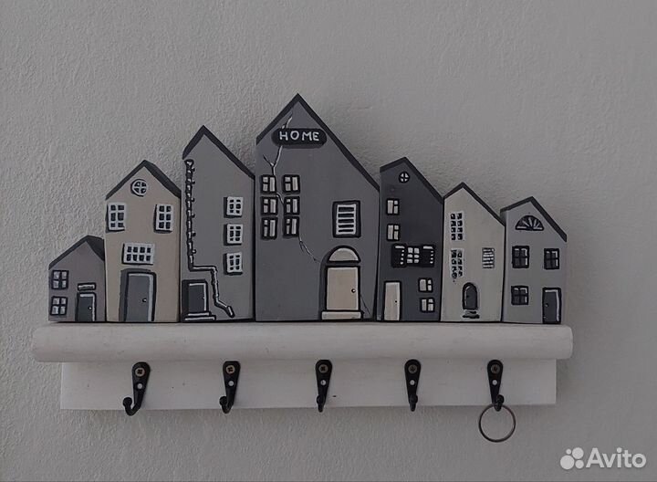 Заготовка для ключницы, ключница-домики