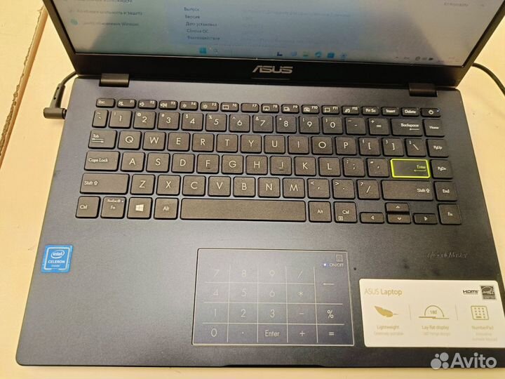 Ноутбук asus E410MA (вжд)