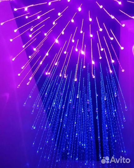 Оптоволоконная люстра flash optic royal