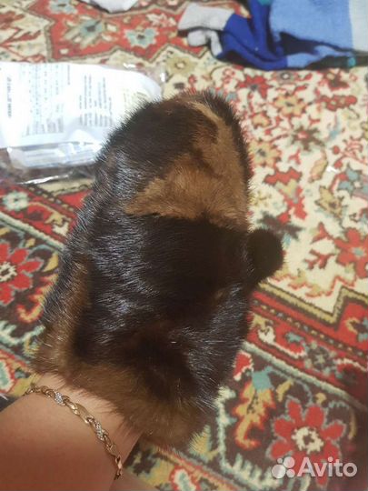 Варежки норковые