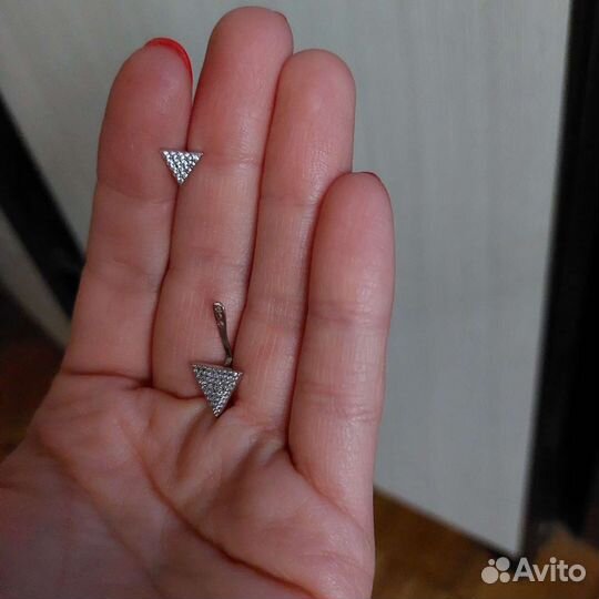 Серьги серебро 925