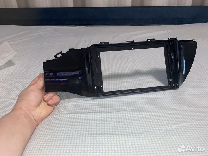 Рамка для 2 din магнитолы kia rio 4