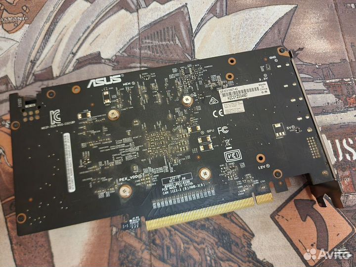 Видеокарта asus Expeditionn GTX1050Ti 4GB Обмен