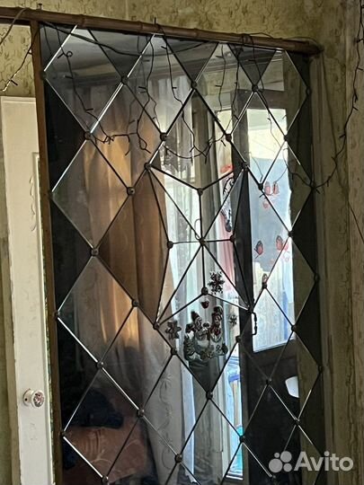 Зеркало витражное