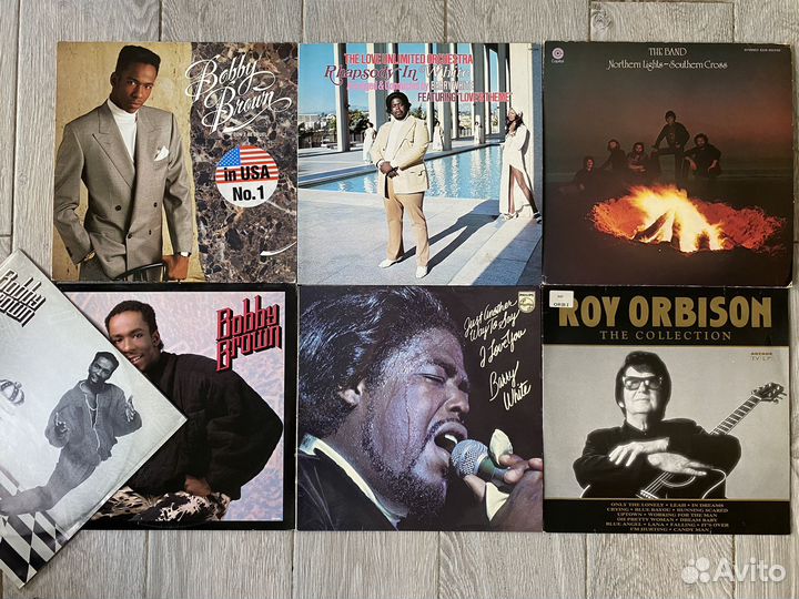 Barry White,Bobby Brown,Roy Orbison