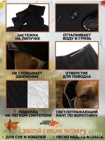 Попона для собак 60,55