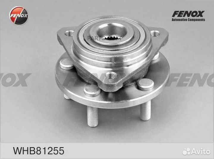 Fenox WHB81255 Ступица с подшипником в сборе перед прав/лев