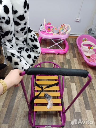 Санки с сиденьем