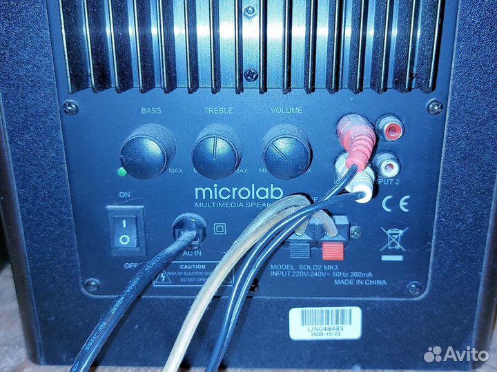 Компьютерные колонки microlab