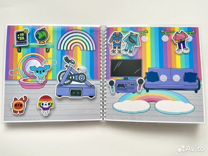 Тока Бока разноцветный дом