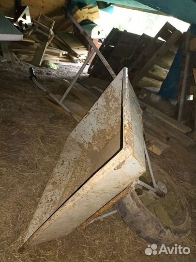 Тележка тачка Советская тяжёлая