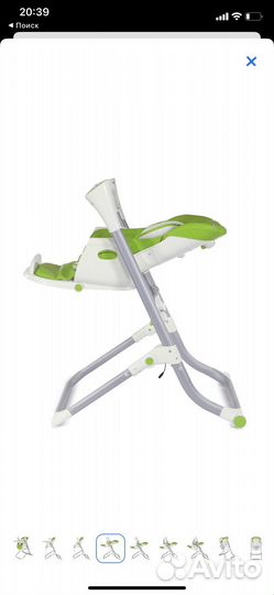 Детский электронный стул-качели