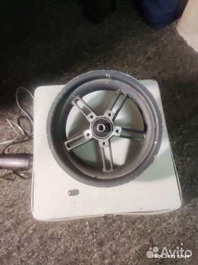Заднее колесо на самокат xiaomi