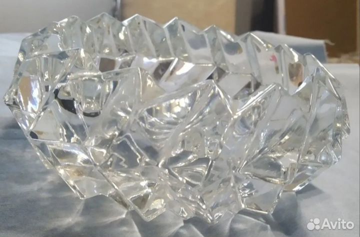 Хрусталь : Пепельница, Рога гост 24 рьо СССР