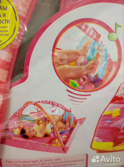 Развивающий коврик tiny love