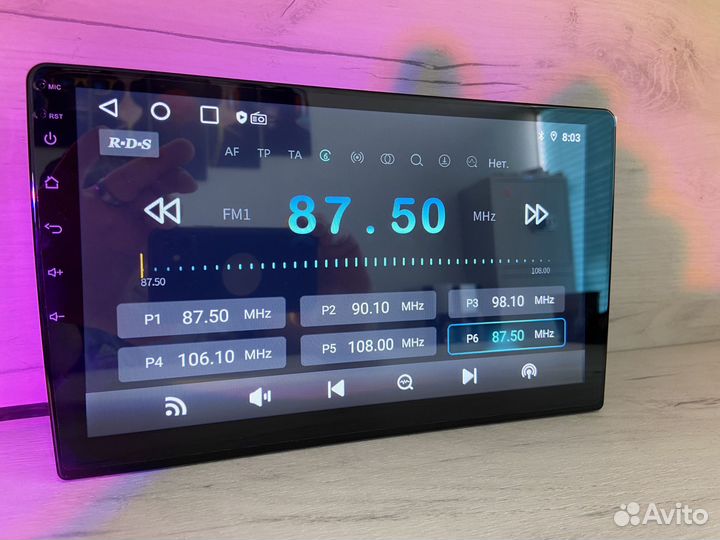 Магнитола 10 дюймов