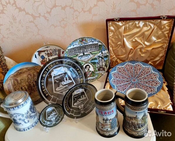 Тарелки декоративные, кружки пивные, подсвечники купить в Москве ...