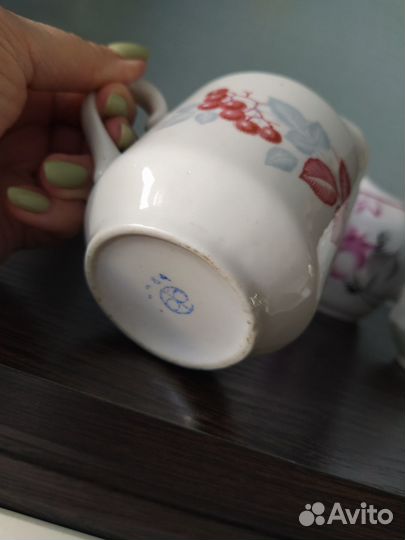 Молочники фарфор СССР