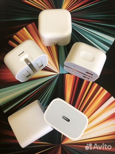 Зарядка iPhone iPad Apple 20W Type-C Original