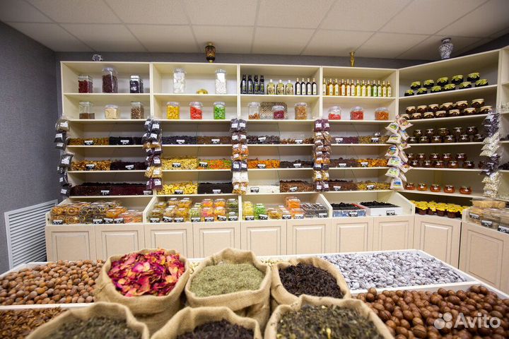 Стеллажи для сухофруктов