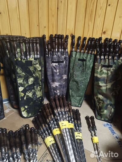 Набор подарочный из 6 шампуров и др. предметов