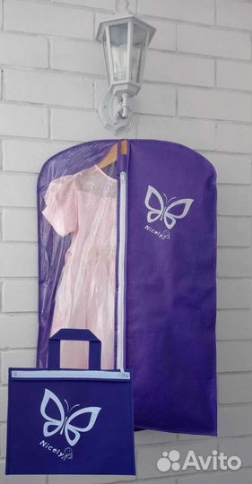 Чехол для одежды детский + сумка органайзер