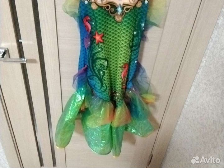 Костюм карнавальный русалка русалочка Ариэль