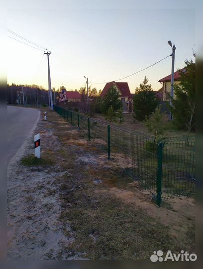 Забор из 3д сетки