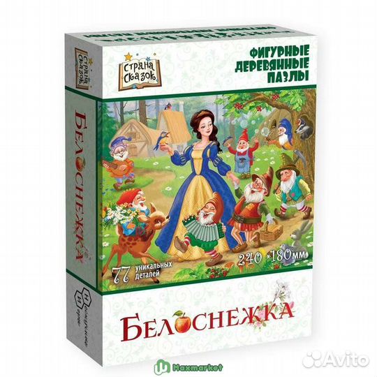 Деревянный пазл Страна сказок 
